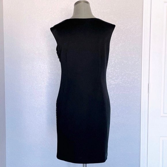 SANDRA DARREN Golden Pattern Women Dress - Picture 3 of 3